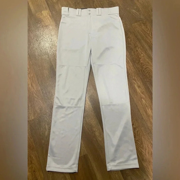 Easton Men’s Baseball Pants Straight leg Light Gray Size Large New with Tags - Picture 3 of 11